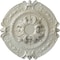 Ekena Millwork Southampton Ceiling Medallion (Fits Canopies up to 2 3/4"), 16 3/8"OD x 1 3/4"P, Flash Blue CM17SOFBS - alternate 1
